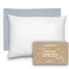 Comfy Cubs Toddler Pillow With Soft Cotton Pillowcase In Pacific Blue