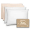 Comfy Cubs Toddler Pillow With Soft Muslin Pillowcase, Pack Of 2 In Cream