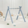 Comfy Cubs Kids'  Wooden Baby Play Gym Set In Pacific Blue