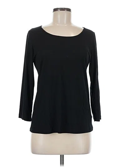 Pre-owned Comfy Usa 3/4 Sleeve T-shirt In Black