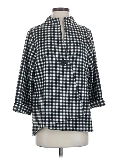 Pre-owned Comfy Usa Cardigan Sweater In Black