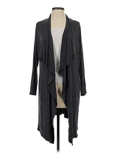 Pre-owned Comfy Usa Cardigan Sweater In Black
