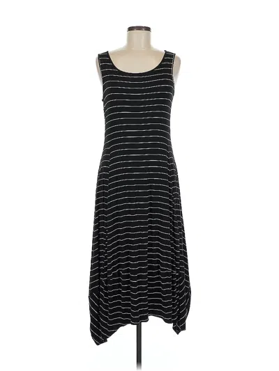 Pre-owned Comfy Usa Casual Dress In Black