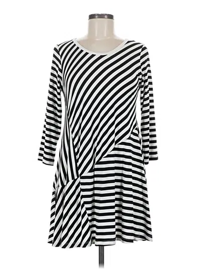 Pre-owned Comfy Usa Casual Dress In Black