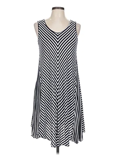 Pre-owned Comfy Usa Casual Dress In Black