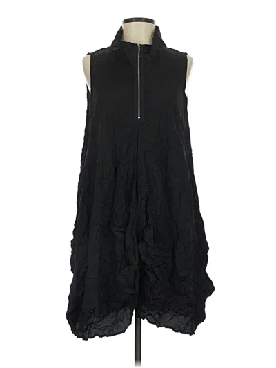 Pre-owned Comfy Usa Casual Dress In Black