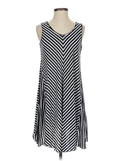 Pre-owned Comfy Usa Casual Dress In Black