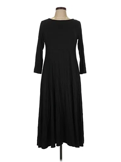 Pre-owned Comfy Usa Casual Dress In Black