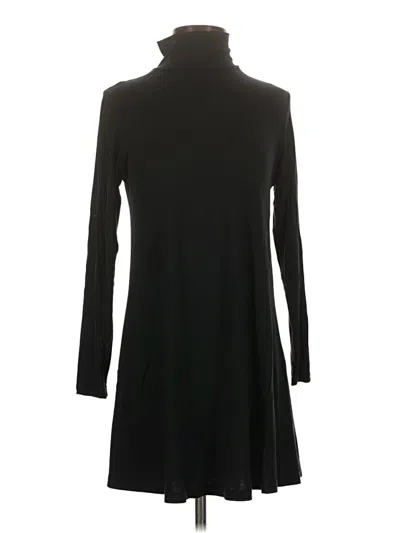 Pre-owned Comfy Usa Casual Dress In Black