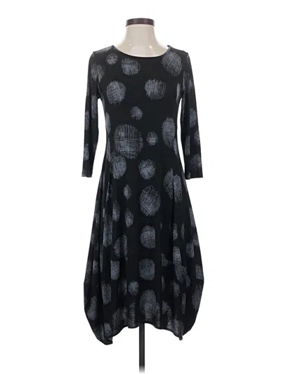 Pre-owned Comfy Usa Casual Dress In Black