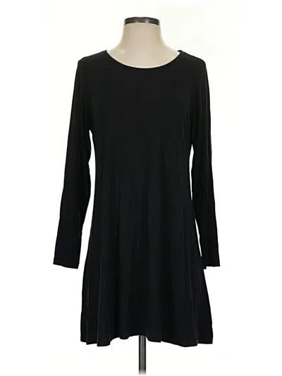 Pre-owned Comfy Usa Casual Dress In Black