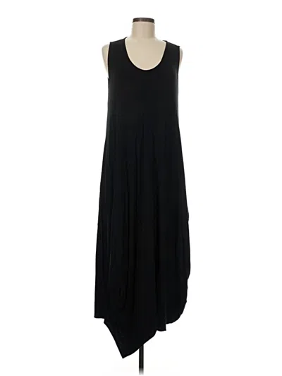 Pre-owned Comfy Usa Casual Dress In Black