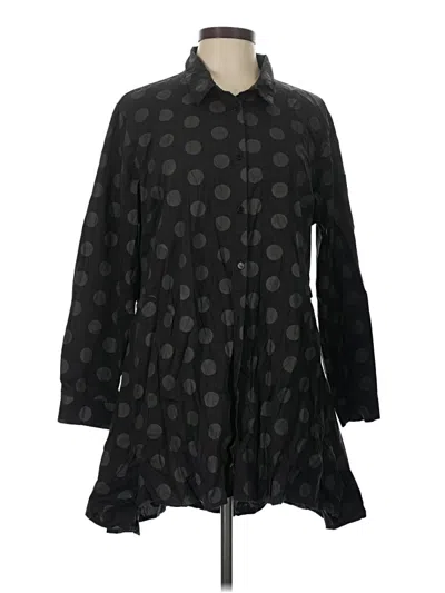 Pre-owned Comfy Usa Casual Dress In Black