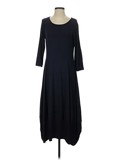 Pre-owned Comfy Usa Casual Dress In Black