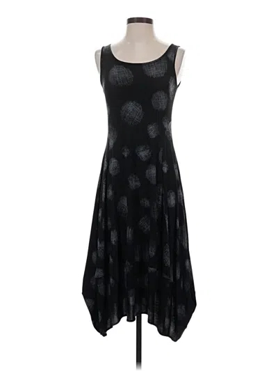 Pre-owned Comfy Usa Casual Dress In Black