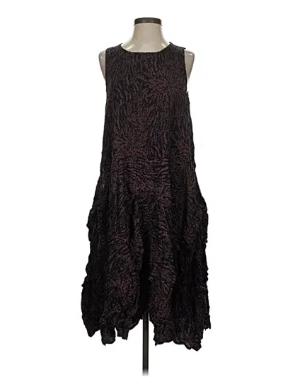 Pre-owned Comfy Usa Casual Dress In Brown