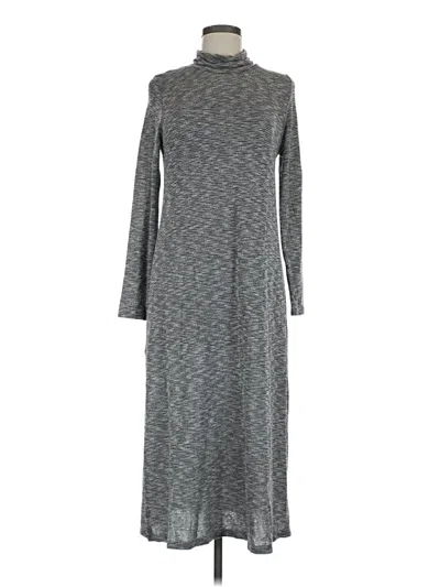 Pre-owned Comfy Usa Casual Dress In Gray