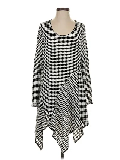 Pre-owned Comfy Usa Casual Dress In Gray