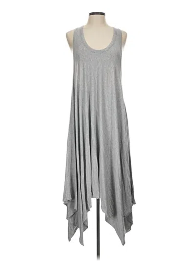 Pre-owned Comfy Usa Casual Dress In Gray