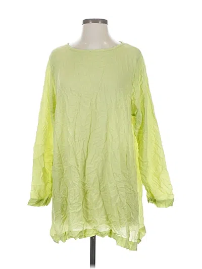 Pre-owned Comfy Usa Casual Dress In Green