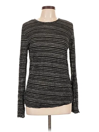 Pre-owned Comfy Usa Long Sleeve T-shirt In Black