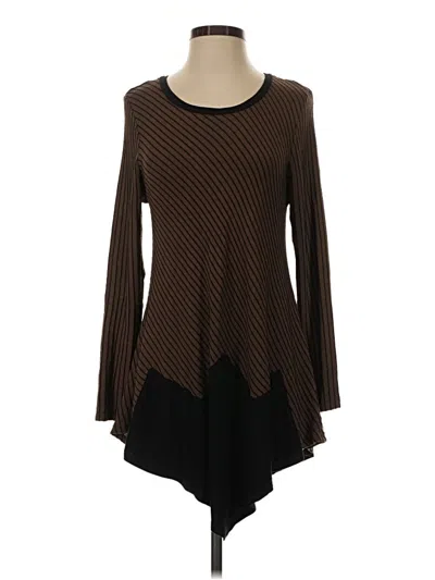 Pre-owned Comfy Usa Pullover Sweater In Brown
