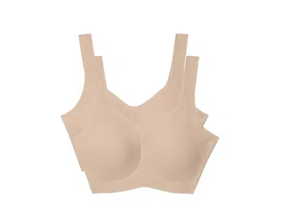 Commando 2-pack Butter Soft-support Bralette Bss501 In Neutral
