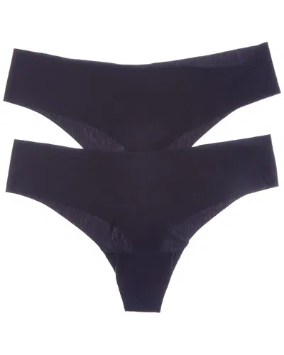 Commando ® 2pk Butter Mid-rise Thong In Blue