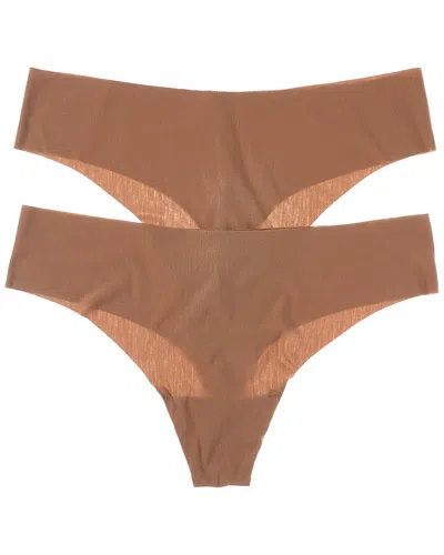 Commando ® 2pk Butter Thong In Animal Print