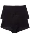 Commando ® 2pk Classic Boyshort In Black