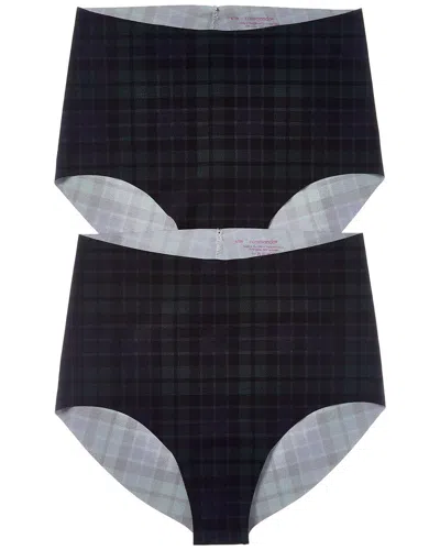 Commando ® 2pk Classic Printed High-rise Bikini In Black