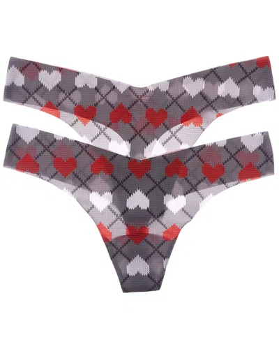 Commando ® 2pk Mystery Print Thong In Multi