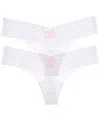 Commando ® 2pk Party Starter Thong In Multi