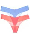 Commando ® 2pk Thong In Pink