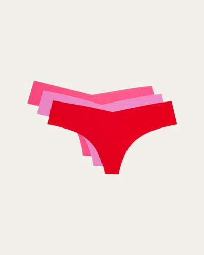 Commando 3-pack Invisible Thongs In Multi