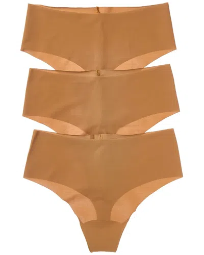 Commando ® 3pk Mid-rise Thong In Brown
