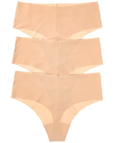 Commando ® 3pk Mid-rise Thong In Neutral