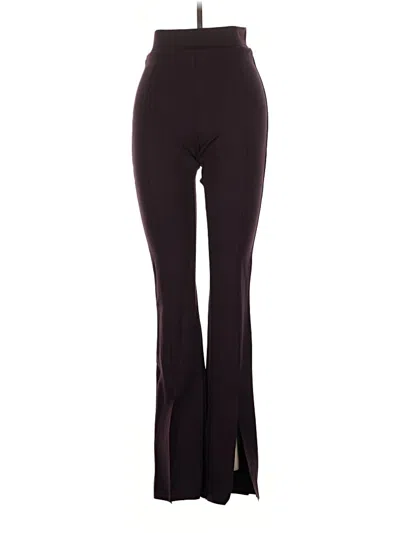 Pre-owned Commando Active Pants In Burgundy