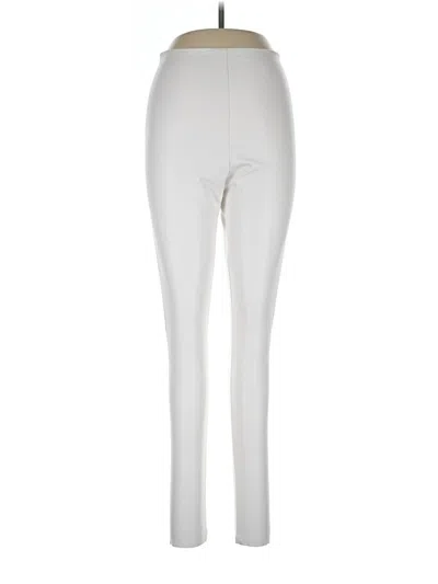 Pre-owned Commando Active Pants In Ivory