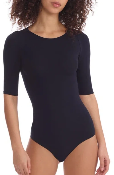 Commando Ballet Body Boat Neck Thong Bodysuit