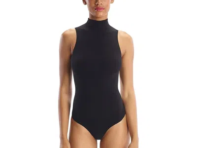 Commando Ballet Body Sleeveless Bodysuit Thong Kt015 In Black