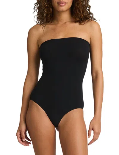 Commando Ballet Strapless Bodysuit In Black
