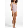 Commando Ballet Tank Bodysuit In Mauve