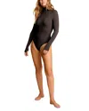 Commando Ballet Turtleneck Bodysuit In Black