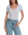 Commando Bb Cap Sleeve Bodysuit In Blue