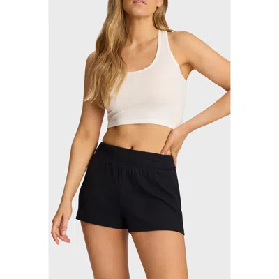 Commando Better Than Basic Racerback Crop Rib Tank In White