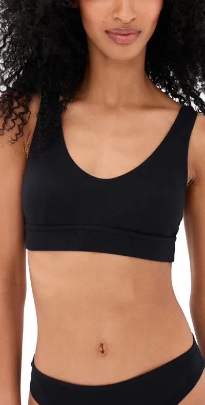COMMANDO BETTER THAN BASIC RIB BRALETTE BLACK
