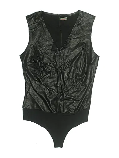 Pre-owned Commando Bodysuit In Black