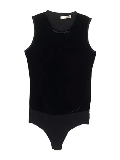 Pre-owned Commando Bodysuit In Black