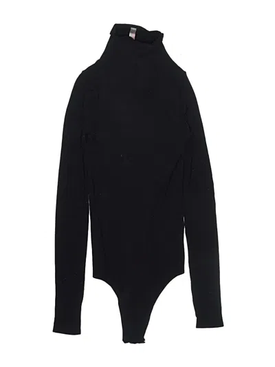 Pre-owned Commando Bodysuit In Black
